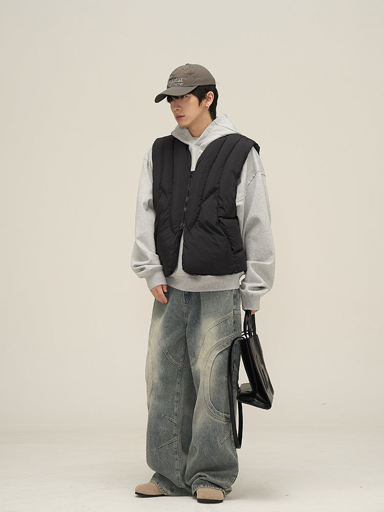 Niche Straight Leg Jeans For Man