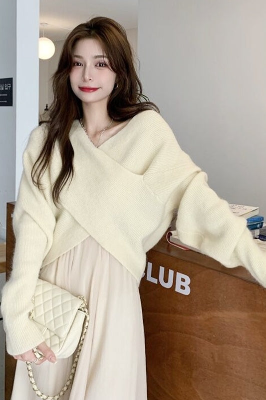 Fashion Winter Slouchy Top Woman
