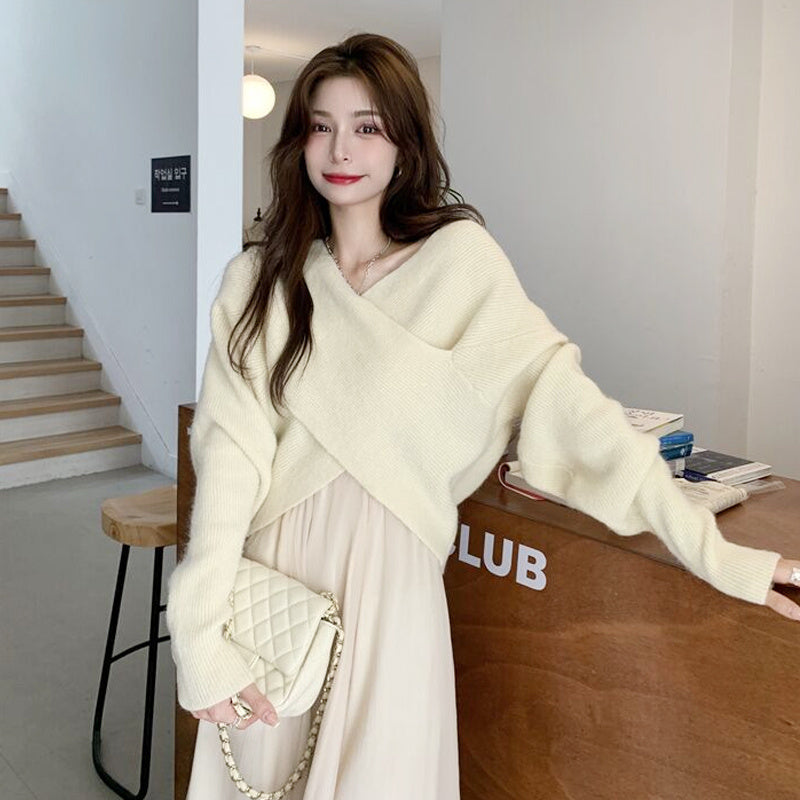 Fashion Winter Slouchy Top Woman