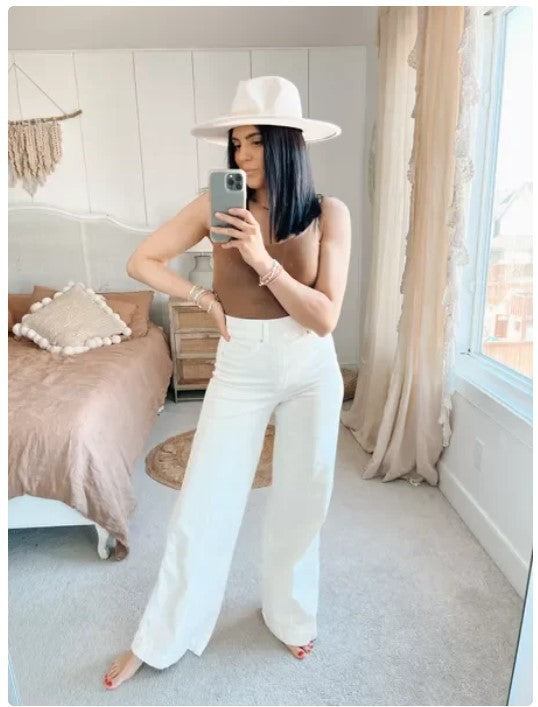High Waist Wide Leg Pants For Women